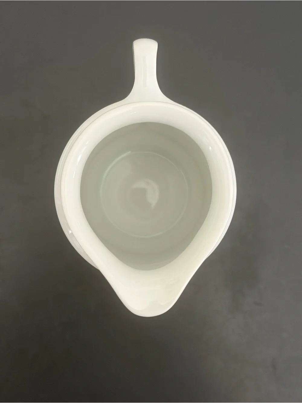 Vintage Bavarian Porcelain Creamer With Geometric Pattern Band